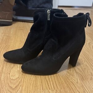 Ivanka Trump Black Heeled Boots